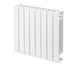 Trade Essentials Aluminium Designer White Horizontal Radiator H690mm X W660mm Trade Essentials Aluminium Designer White Horizontal Radiator H690mm X W660mm